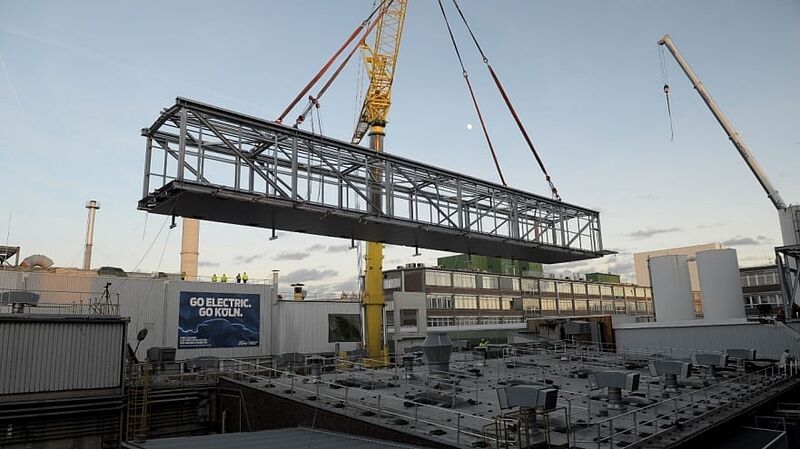  Umbau zum Ford Cologne Electrification Center geht trotz Winterferien ungebremst weiter