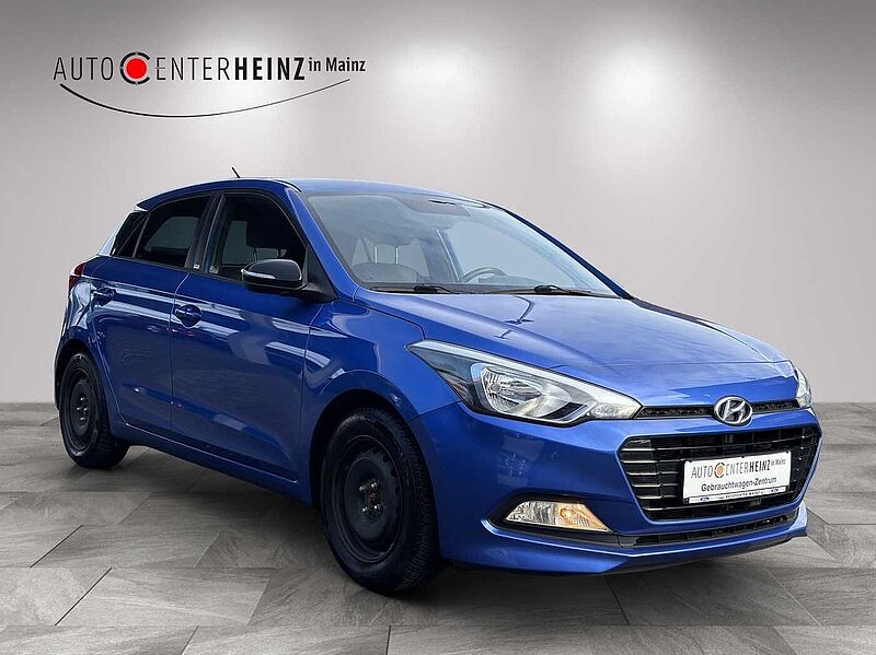 Hyundai i20 blue Passion